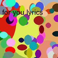 for you lyrics