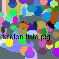 telefon liste ptg